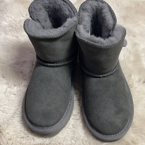 Aussie Merino Suede/Wool Kids Boots Y11 - Picture 11 of 16